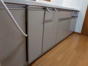 宮城キッチン取付け隊　フロントオープン食洗機の工事　施工前